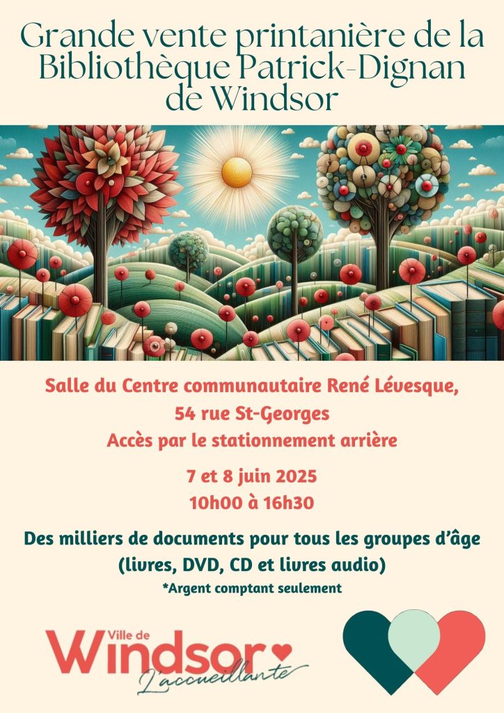 Grande vente printanière : des trouvailles culturelles à petit prix à la Bibliothèque Patrick-Dignan